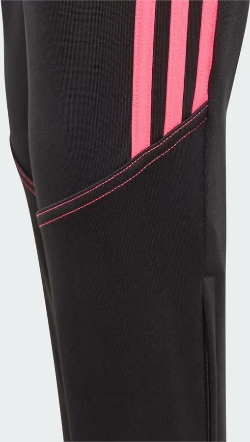 Adidas Perfor ce Tiro 23 voetbalbroek zwart roze Sportbroek Gerecycled dons (duurzaam) 116 - Foto 4