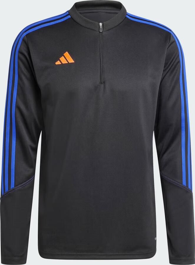 Adidas Heren 3 Strepen Sweater Black Heren - Foto 4