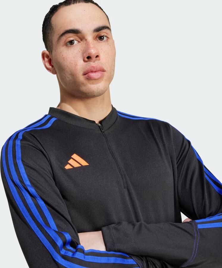 Adidas Heren 3 Strepen Sweater Black Heren - Foto 3