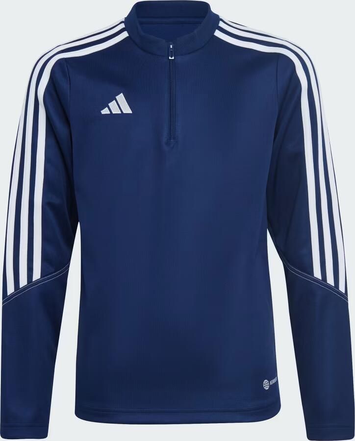 Adidas tiro 23 club voetbaltop blauw wit kinderen