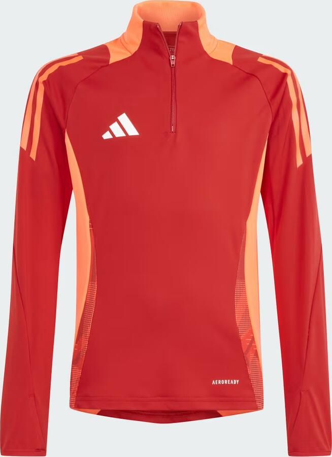 Adidas Wales Tiro 24 Training Top Junior Team Power Red 2 Team Power Red 2