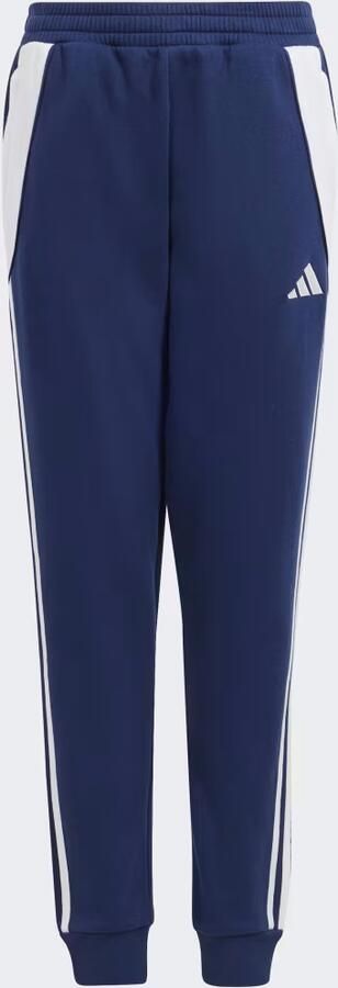 Adidas Perfor ce Junior voertbalbroek TIRO 24 donkerblauw wit Sportbroek Katoen 128 - Foto 4