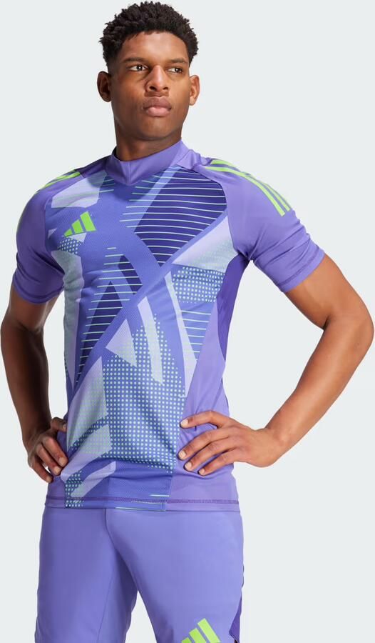 Adidas Tiro 24 Pro Keepersshirt met Korte Mouwen