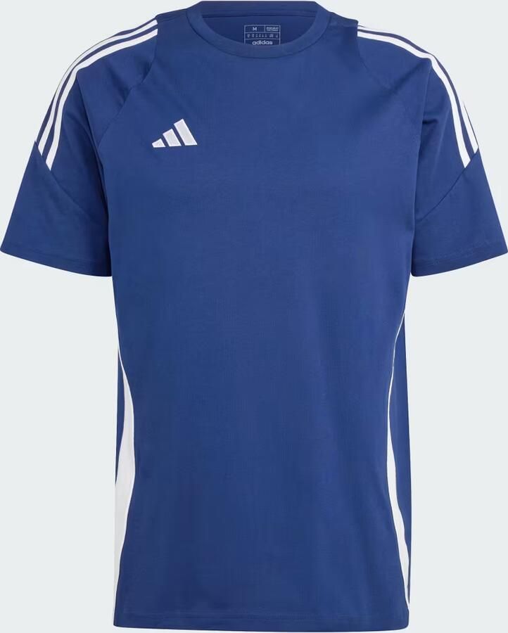 Adidas Tiro 24 Sweat T-shirt Blauw- Heren Blauw