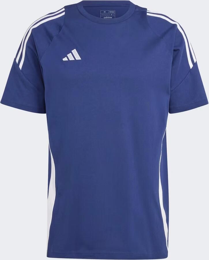Adidas Tiro 24 Sweat T-shirt Blauw- Heren Blauw