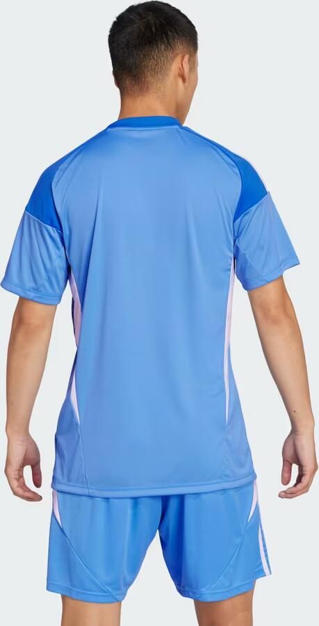 Adidas Tiro 25 All Over Print T-Shirt Blue- Heren Blue - Foto 6