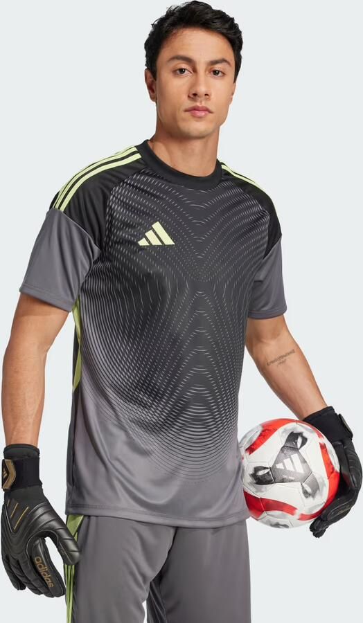 Adidas Tiro 25 All Over Print T-Shirt Grey- Heren Grey - Foto 4