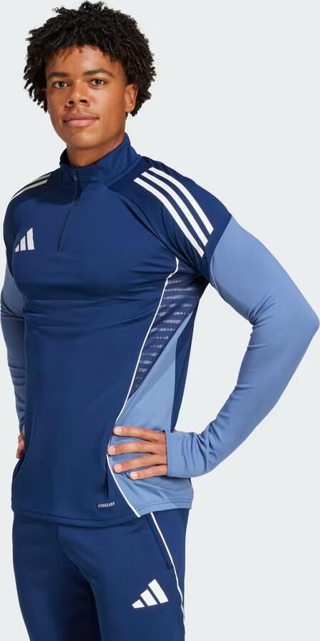 Adidas Tiro 25 Competition 1 4 Zip Top Blauw- Heren Blauw - Foto 6