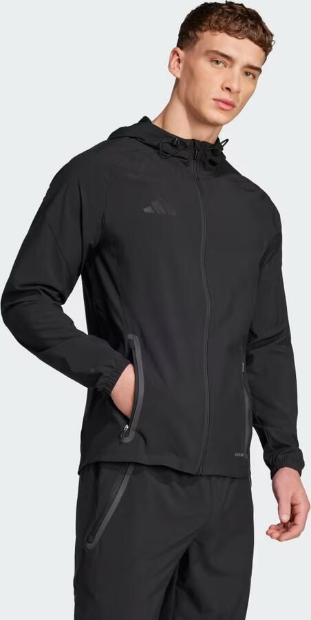 Adidas Celtic Vis Tech Jacket Zwart- Heren Zwart - Foto 3