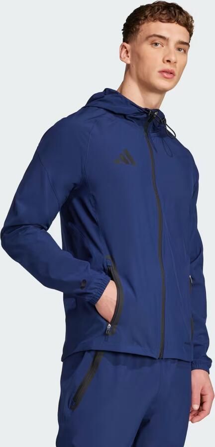 Adidas Tiro 25 Competition Vis Tech Reisjack Blauw- Heren Blauw - Foto 5