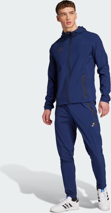 Adidas Tiro 25 Competition Vis Tech Reisjack Blauw- Heren Blauw - Foto 3