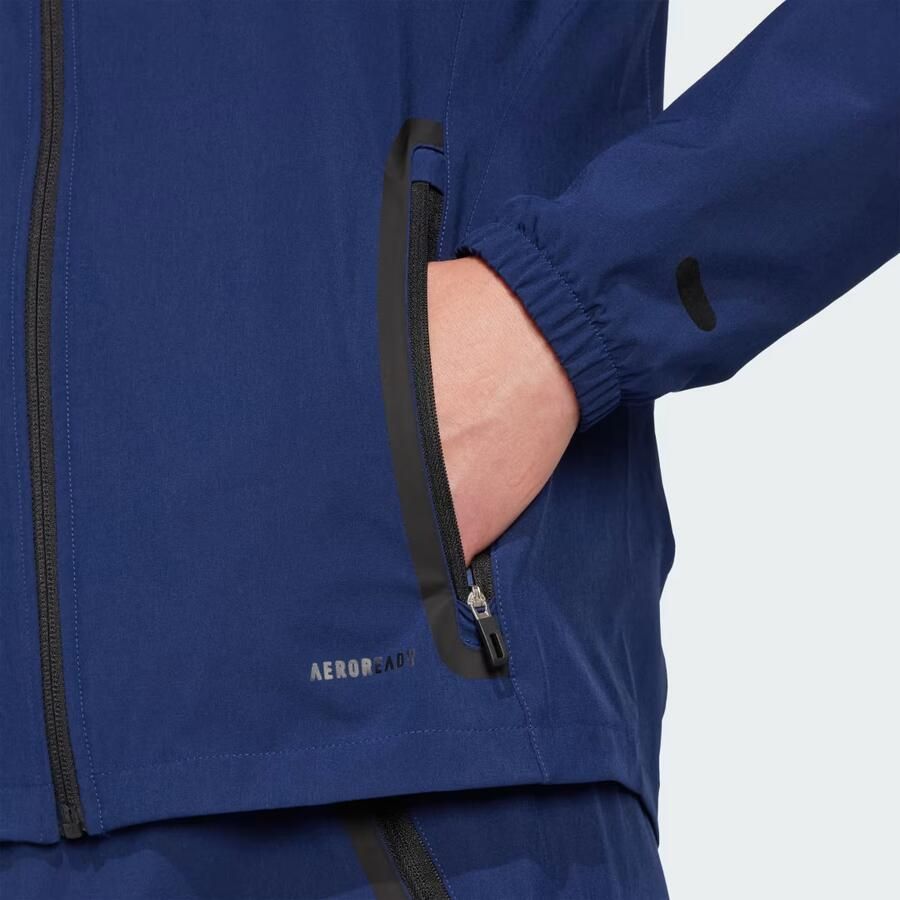 Adidas Tiro 25 Competition Vis Tech Reisjack Blauw- Heren Blauw