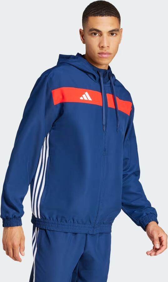Adidas Tiro 25 Essentials Geweven Hoodie Blauw- Heren Blauw - Foto 3