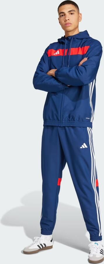 Adidas Tiro 25 Essentials Geweven Hoodie Blauw- Heren Blauw - Foto 5