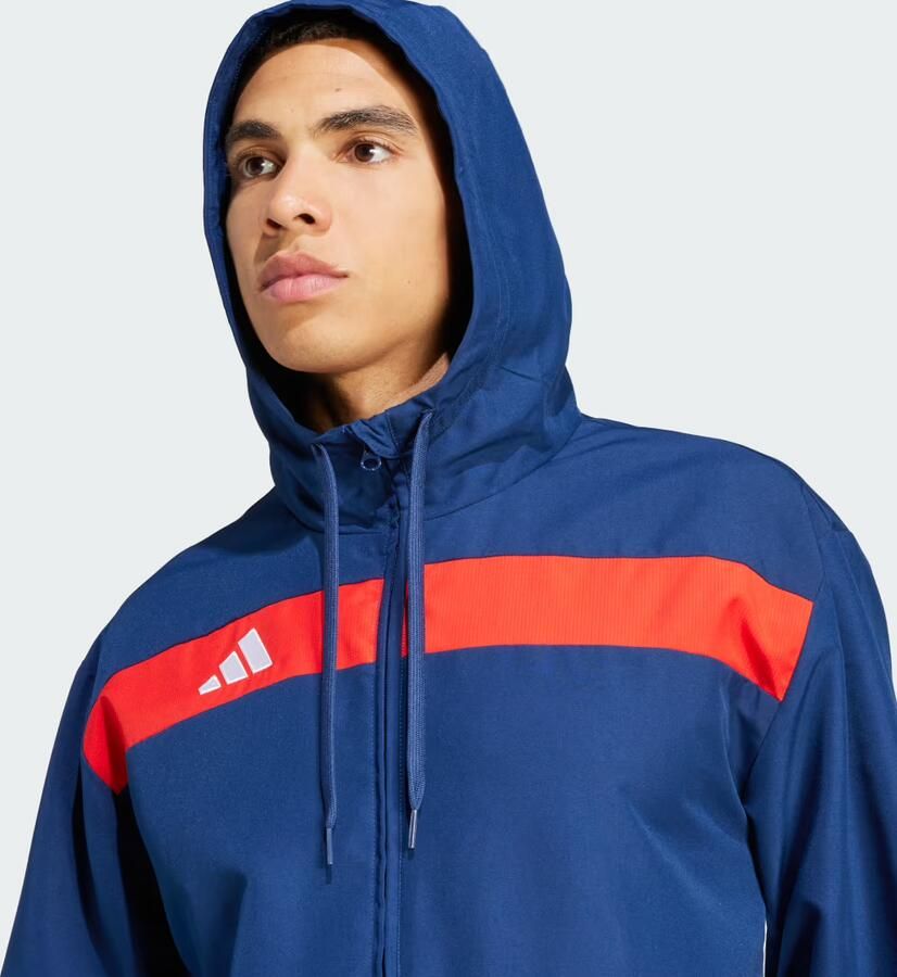 Adidas Tiro 25 Essentials Geweven Hoodie Blauw- Heren Blauw