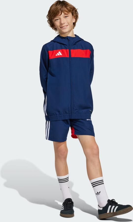 Adidas Tiro 25 Full Zip Woven Jacket Junior Blauw Kind Blauw - Foto 5