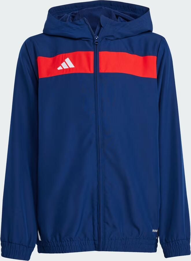 Adidas Tiro 25 Full Zip Woven Jacket Junior Blauw Kind Blauw - Foto 3
