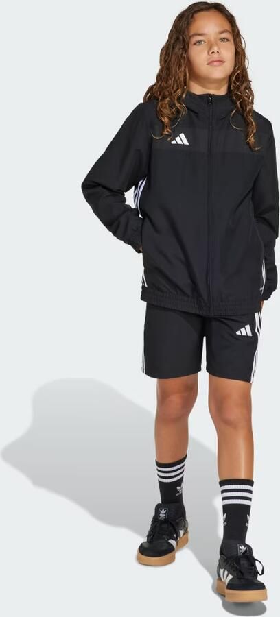 Adidas Tiro 25 Full Zip Woven Jacket Junior Zwart Kind Zwart - Foto 5
