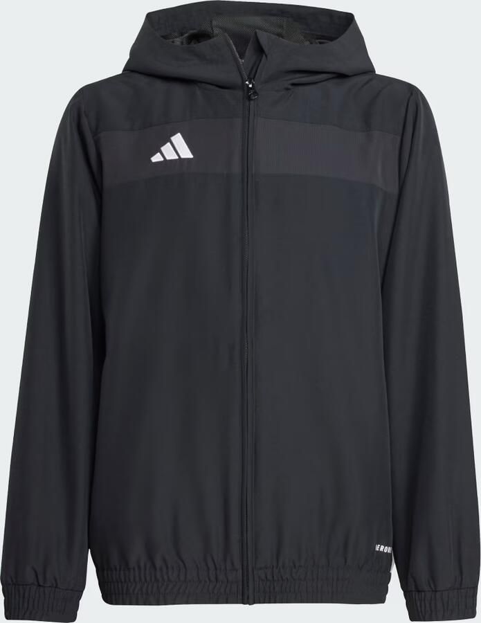 Adidas Tiro 25 Full Zip Woven Jacket Junior Zwart Kind Zwart - Foto 3