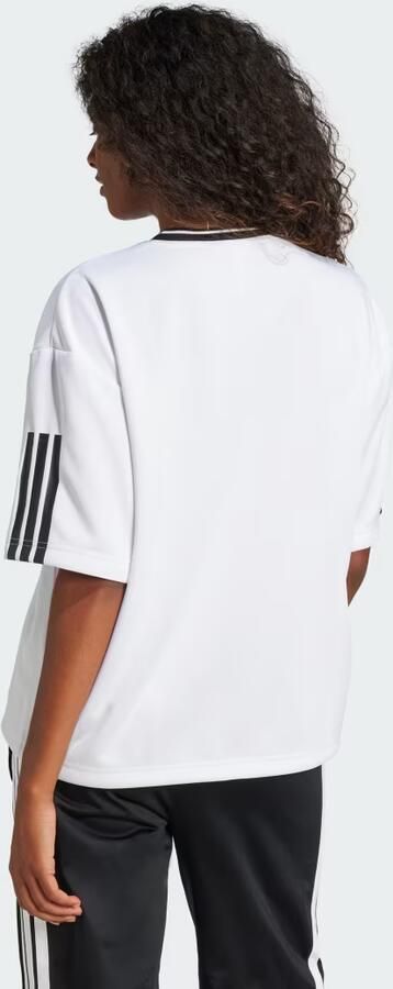 Adidas Tiro Cut 3-Stripes Colorblock Boyfriend T-shirt - Foto 5