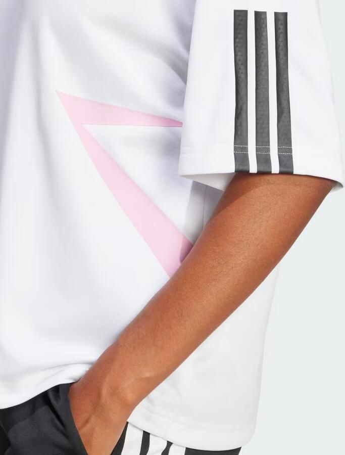 Adidas Tiro Cut 3-Stripes Colorblock Boyfriend T-shirt - Foto 3