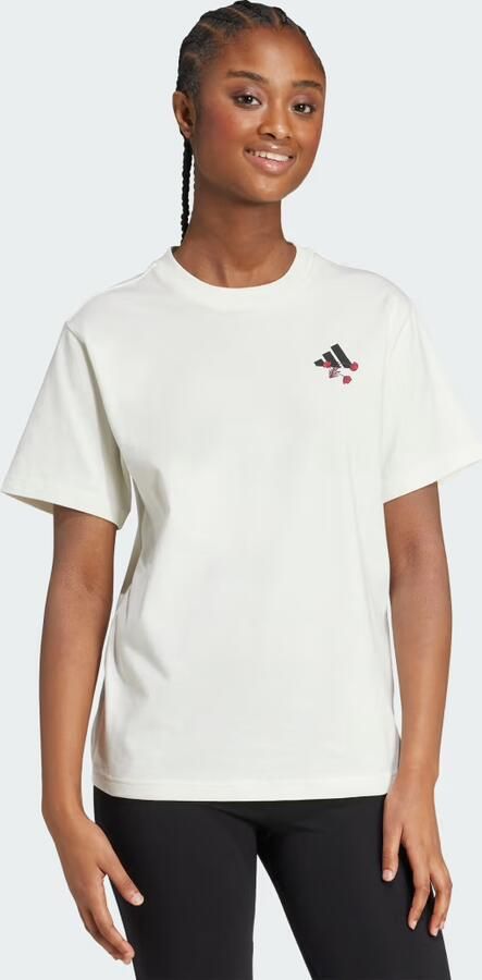 Adidas T-shirt Korte Mouw Tiro Floral Graphic T-Shirt - Foto 6