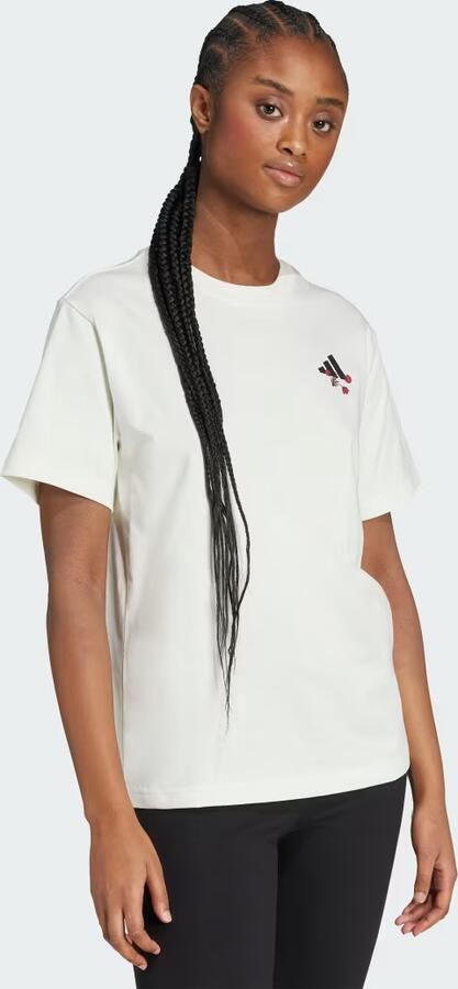 Adidas T-shirt Korte Mouw Tiro Floral Graphic T-Shirt - Foto 5