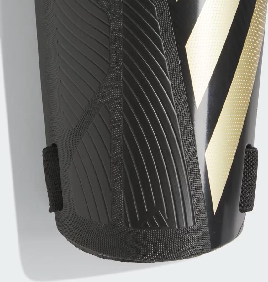 Adidas Zwart-Goud Elastische Scheenbeschermers Fitness Black Unisex - Foto 3