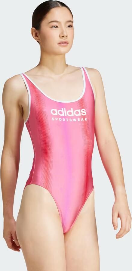 Adidas Tiro U-Back Badpak Roze- Dames Roze - Foto 3