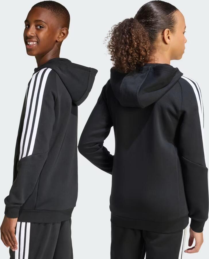 Adidas Tiro26 League Sweat Hoodie met Lange Ritssluiting Kids - Foto 2