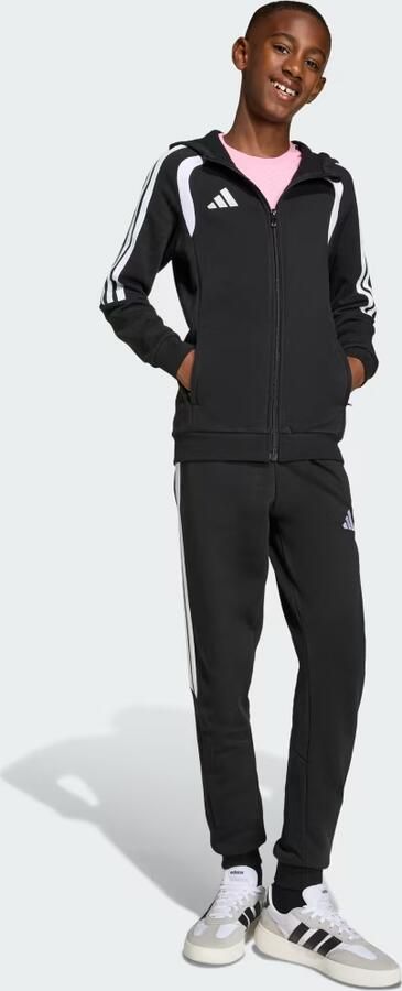 Adidas Tiro26 League Sweat Hoodie met Lange Ritssluiting Kids - Foto 5