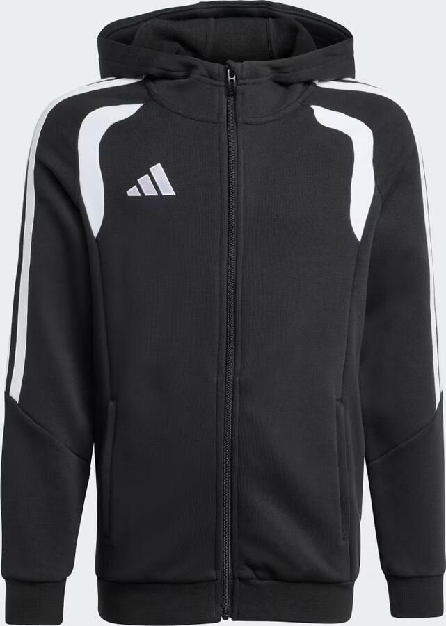 Adidas Tiro26 League Sweat Hoodie met Lange Ritssluiting Kids - Foto 3