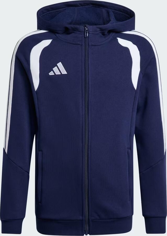 Adidas Tiro26 League Sweat Hoodie met Lange Ritssluiting Kids - Foto 3