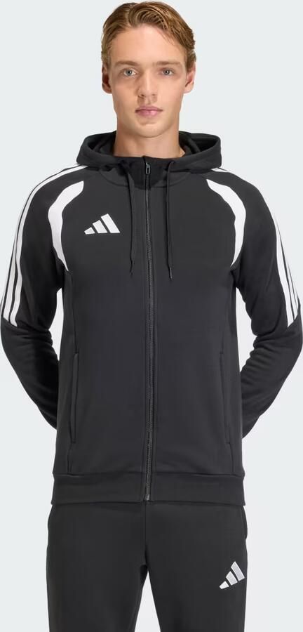 Adidas Tiro26 League Sweathoodie met Lange Ritssluiting