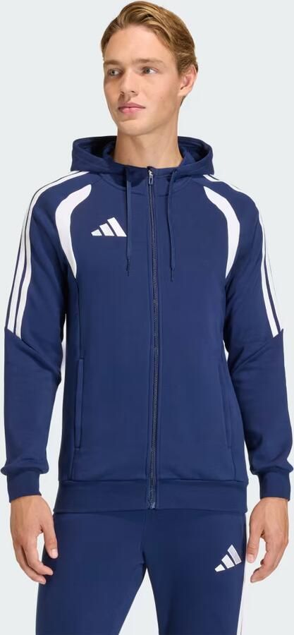 Adidas Tiro26 League Sweathoodie met Lange Ritssluiting