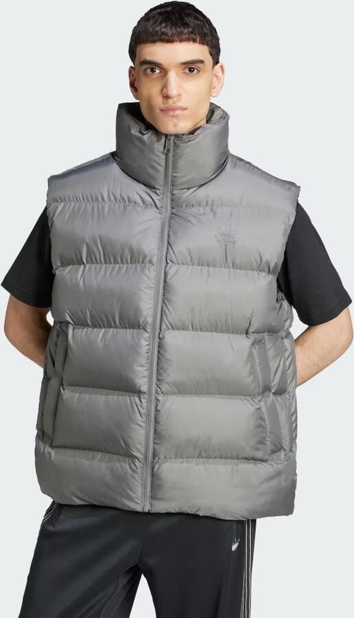 Adidas Tonal Puffer Bodywarmer Grijs- Heren Grijs - Foto 6