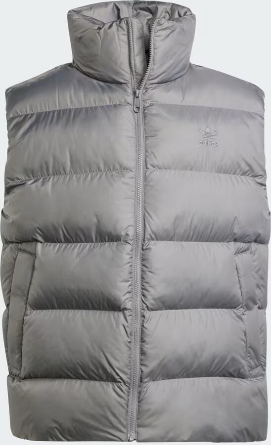 Adidas Tonal Puffer Bodywarmer Grijs- Heren Grijs - Foto 3