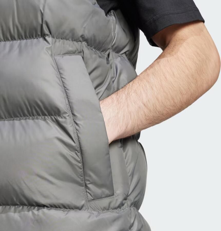 Adidas Tonal Puffer Bodywarmer Grijs- Heren Grijs