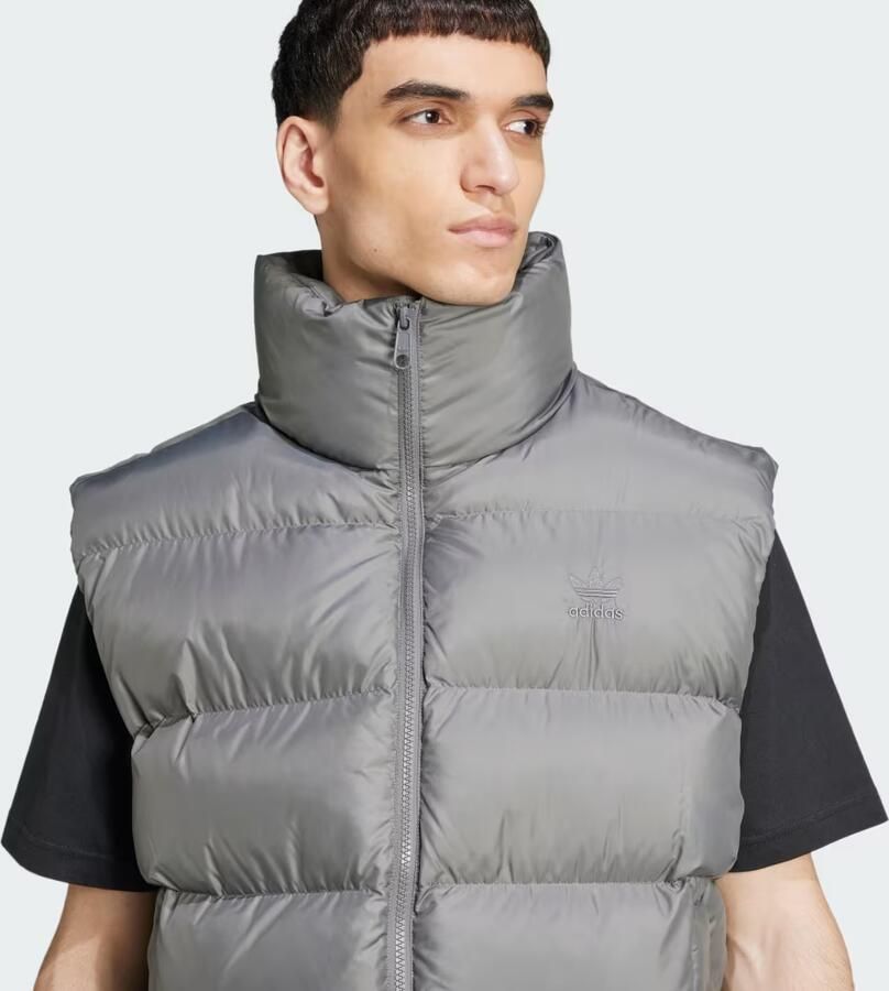 Adidas Tonal Puffer Bodywarmer Grijs- Heren Grijs - Foto 2