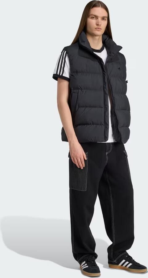 Adidas Originals Bodywarmer met opstaande kraag en steekzakken - Foto 4