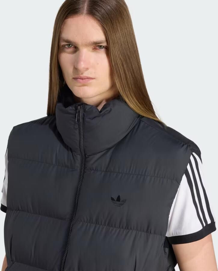 Adidas Originals Bodywarmer met opstaande kraag en steekzakken - Foto 2