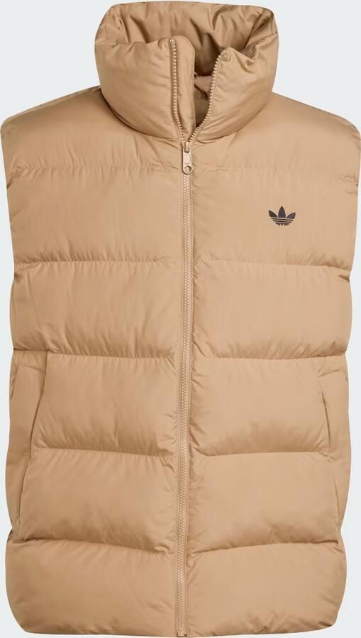 Adidas Originals Bodywarmer met logoprint en opstaande kraag - Foto 3