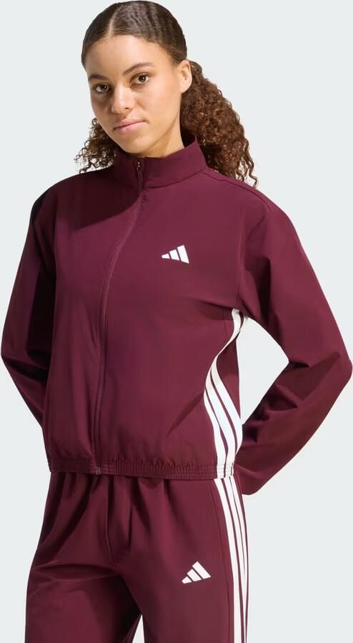 Adidas Train Essentials 3-Stripes Woven Warm-Up Jack