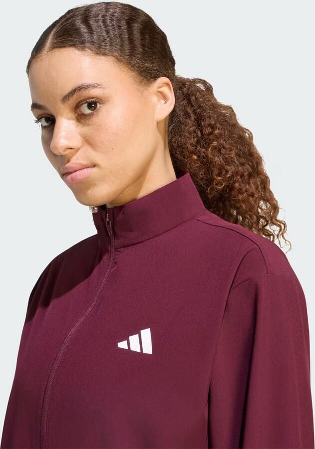 Adidas Train Essentials 3-Stripes Woven Warm-Up Jack - Foto 4