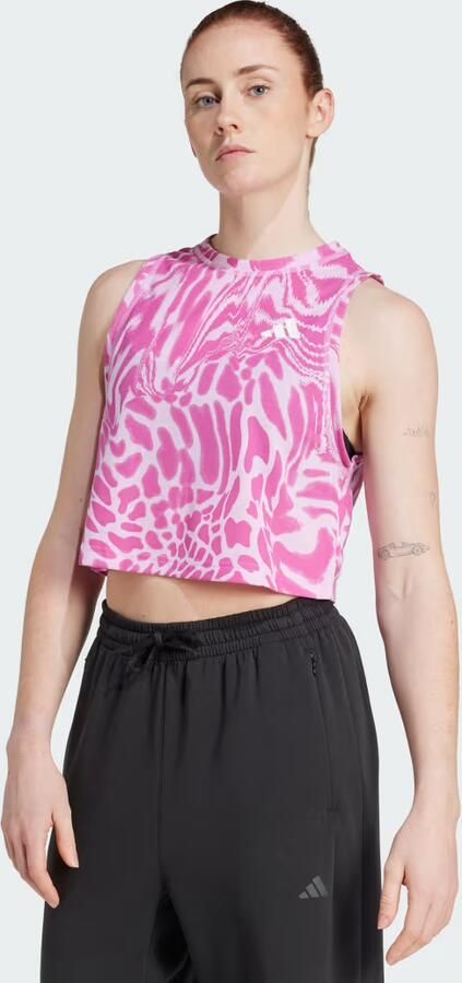 Adidas Train Essentials Allover Print Workout Tanktop - Foto 4