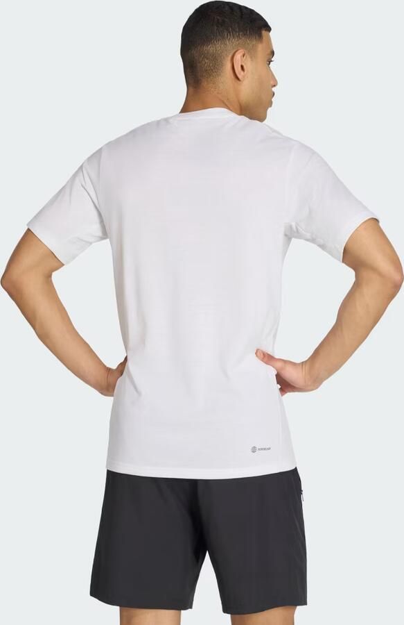 Adidas Train Essentials Feelready Training T-shirt Wit- Heren Wit - Foto 5