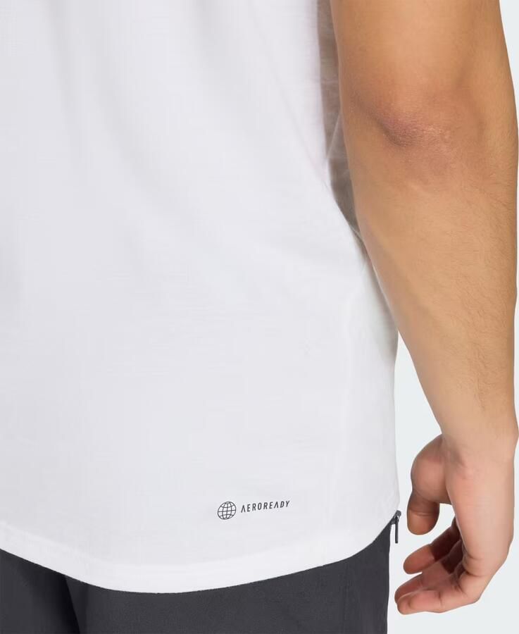 Adidas Train Essentials Feelready Training T-shirt Wit- Heren Wit - Foto 3