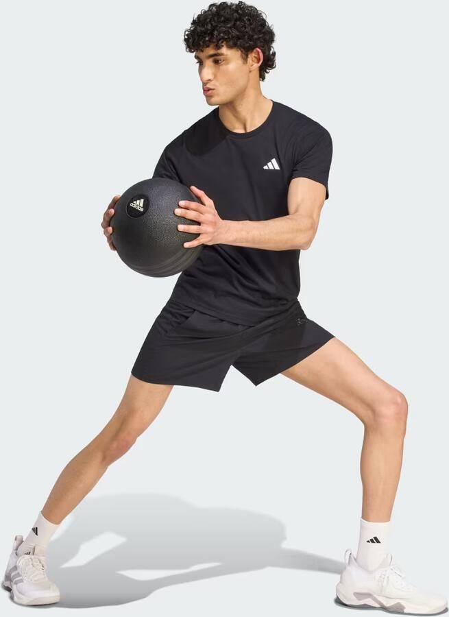 Adidas Train Essentials Feelready Training T-shirt Zwart- Heren Zwart - Foto 5