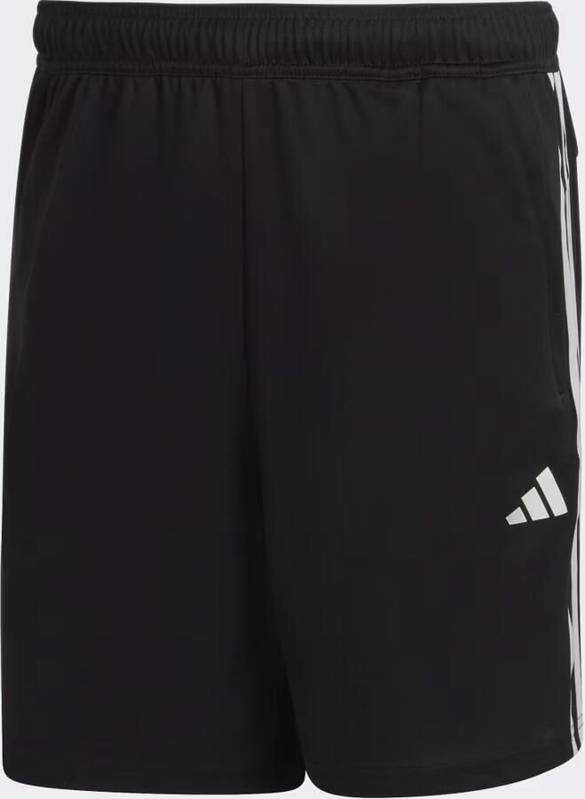Adidas Train Essentials Piqué 3-Stripes Trainingsshort Zwart- Heren Zwart