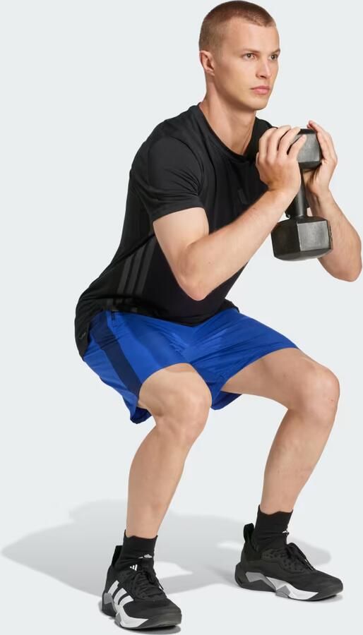 Adidas Performance Short TR-ES WV MEL S Trainingsshorts gemêleerd licht & ademend (1-delig) - Foto 8